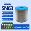 Thiếc hàn nhựa thông SN63 cuộn 1kg 0.8mm 1mm siêu bóng siêu nhẹ lửa hàn nhanh Ilinhkien.